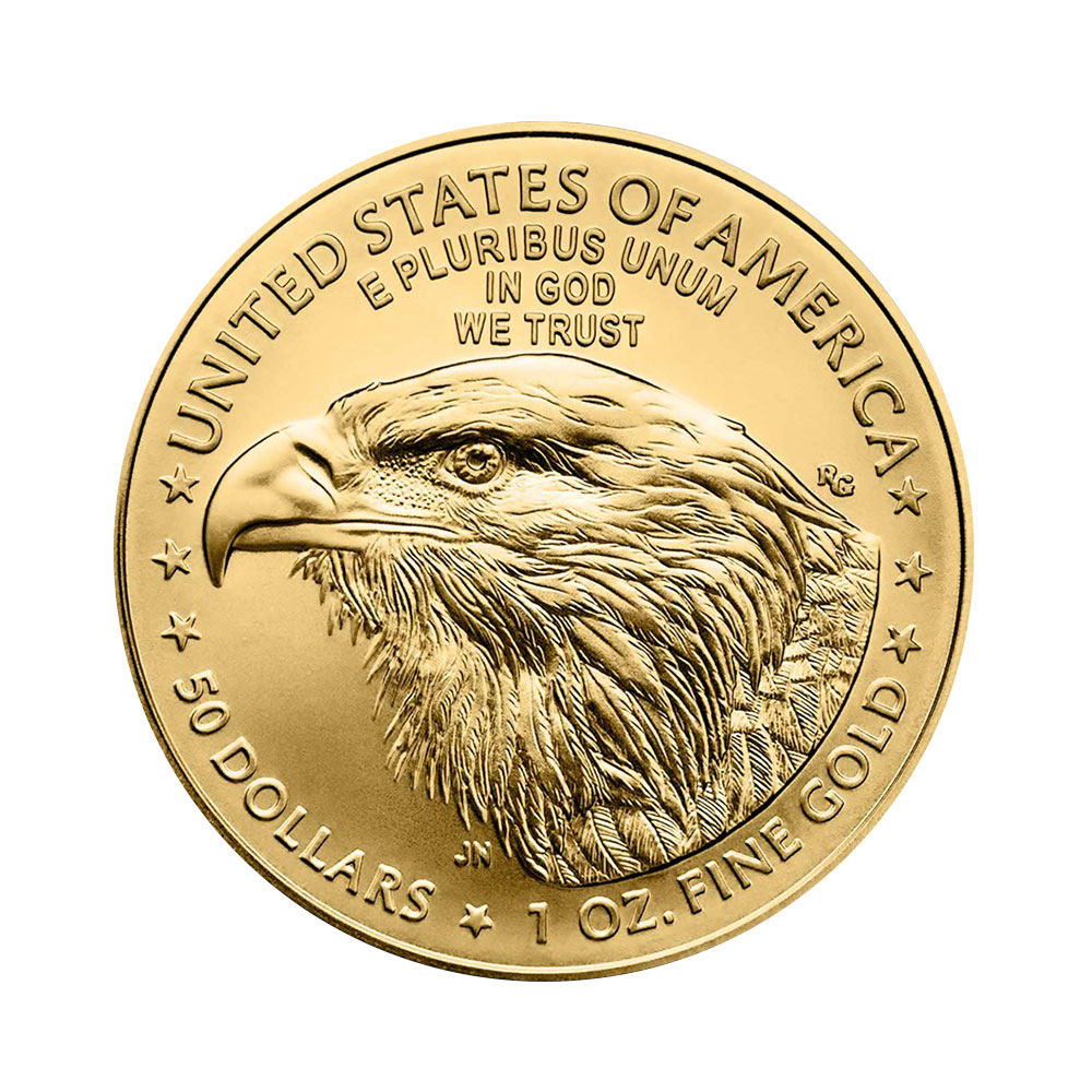 2024 1온스 아메리칸 골드 이글 불리온 주화(Coin) 50$(USD) - 22k